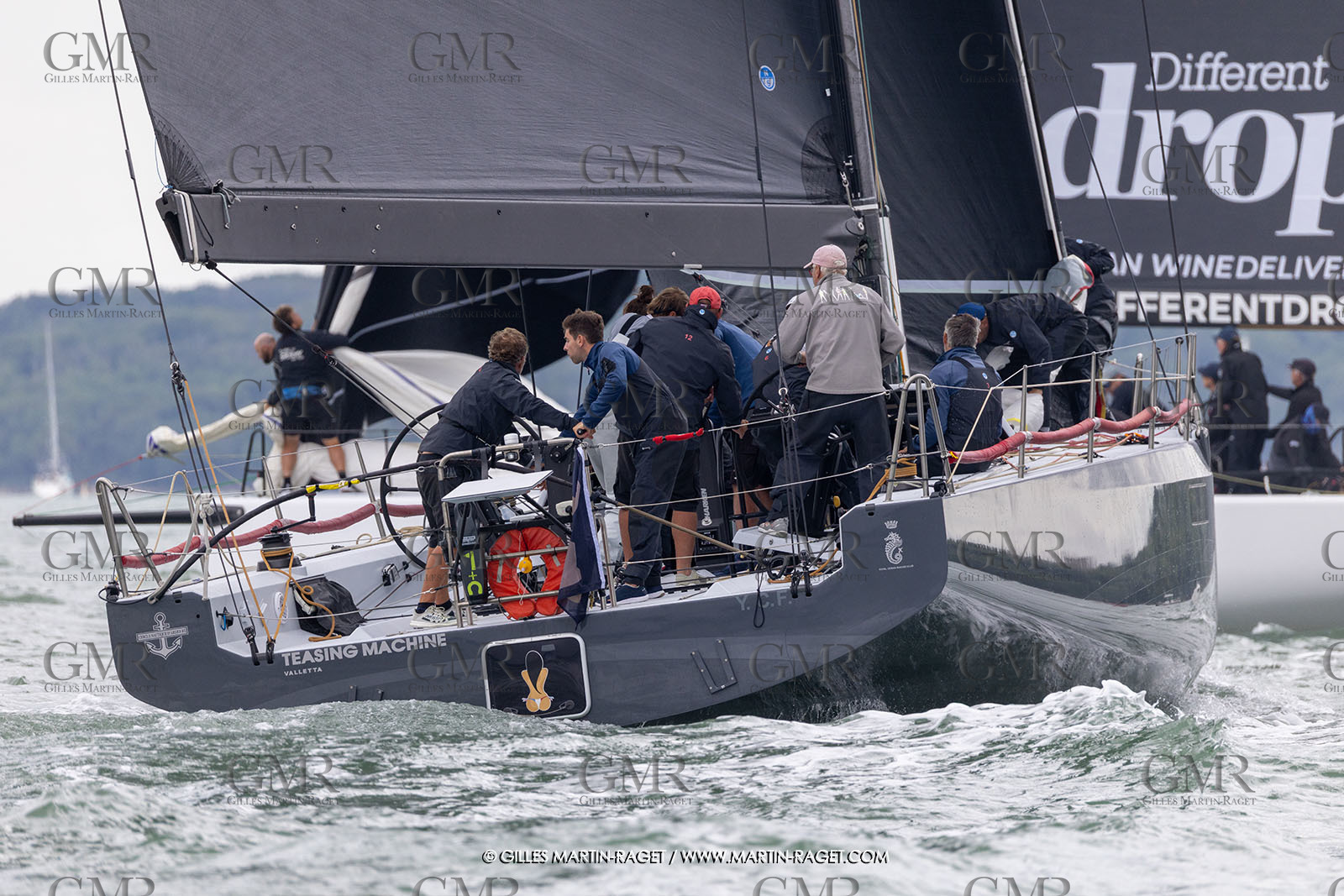 22 07 2025, Cowes (UK, IOW), Admiral's Cup 2025, Inshore Races 1 & 2,