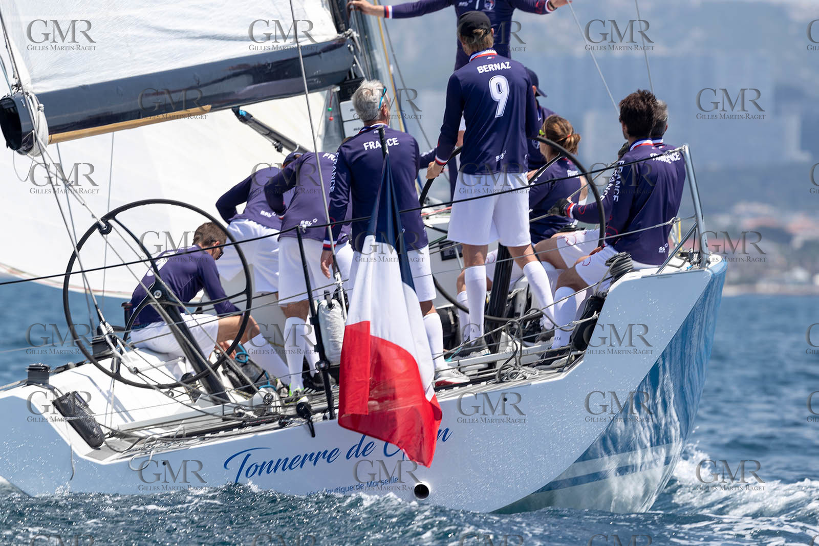 07 06 2021, Marseille (FRA,13), SSL Team France, Entraînement à bord de Tonerre de Glenn