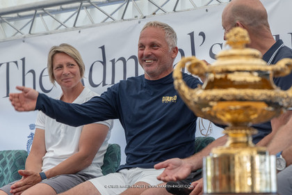 18 07 2025, Cowes (UK, IOW), Admiral's Cup 2025, Vasco Vascotto, Django WR51, Yacht Club Costa Smeralda, ITA