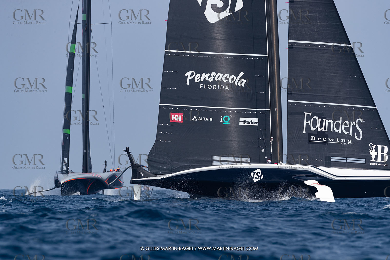 22 08 2024, Barcelona (ESP), Louis Vuitton 37th America's Cup, Louis Vuitton Preliminary Regatta, Race Day 1
