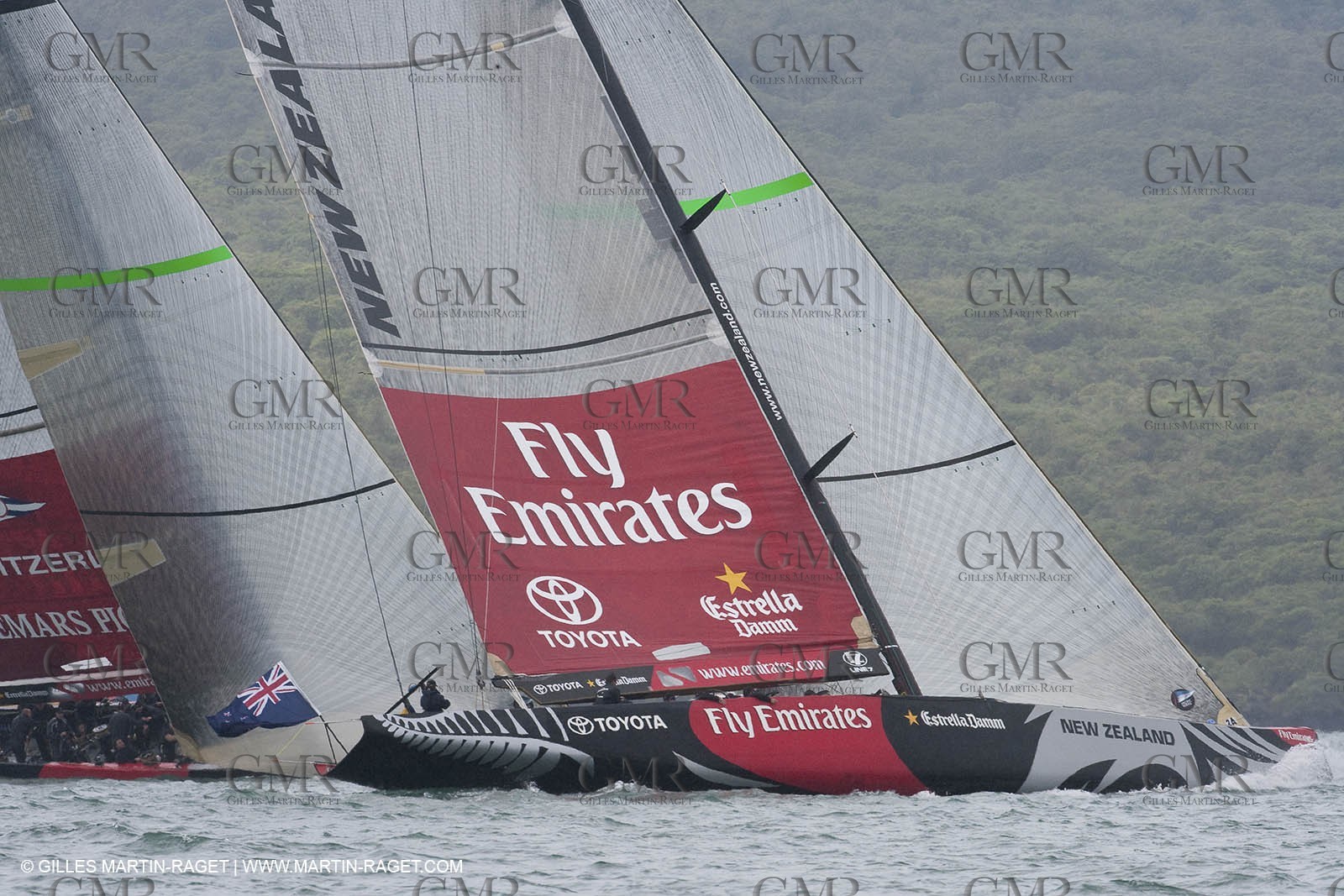 14 02 2009 - Auckland (NZL) -  Louis Vuitton Pacific Series -  Racing Day 14 - Challenger final