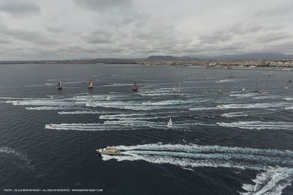 11 10 2014, Alicante (ESP), Volvo Ocean Race 2014-15, Team Alvimedica