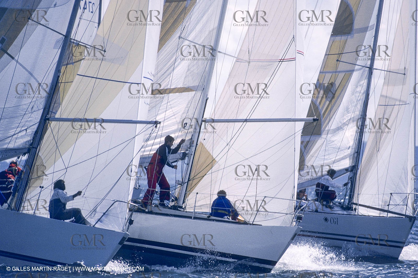Sailing, Yacht Racing, Admiral's Cup, Cowes Week, Cowes (UK, IOW)