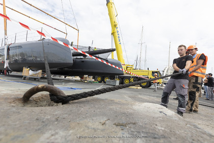 22 07 2020, La Grande Motte (FRA), Gunboat, Gunboat 68 SeaTilt launch