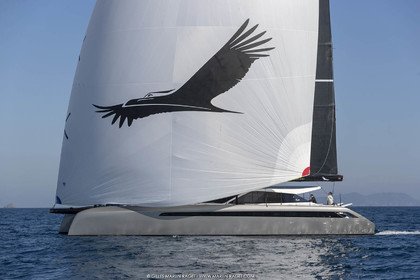 16 02 2019, Porquerolles (FRA,83), Gunboat 68 sail testing  3