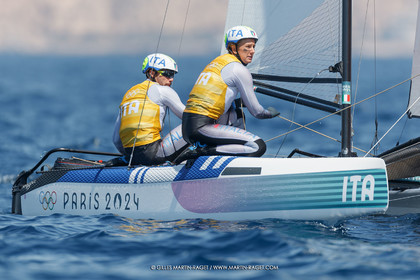 06 08 2024, Marseille (FRA), Paris 2024 Olympic Games, Sailing, Race Day 9