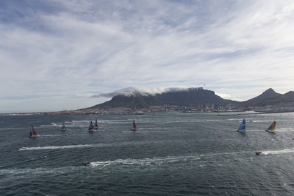 19 11 2014, Cape Town (ZAF), Volvo Ocean Race 2014-15, Team Alvimedica, Start Leg 2
