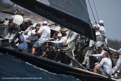 19 05 2010 - La Maddalena (ITA, Sardinia) Louis Vuitton Trophy - BMW ORACLE Racing - Training