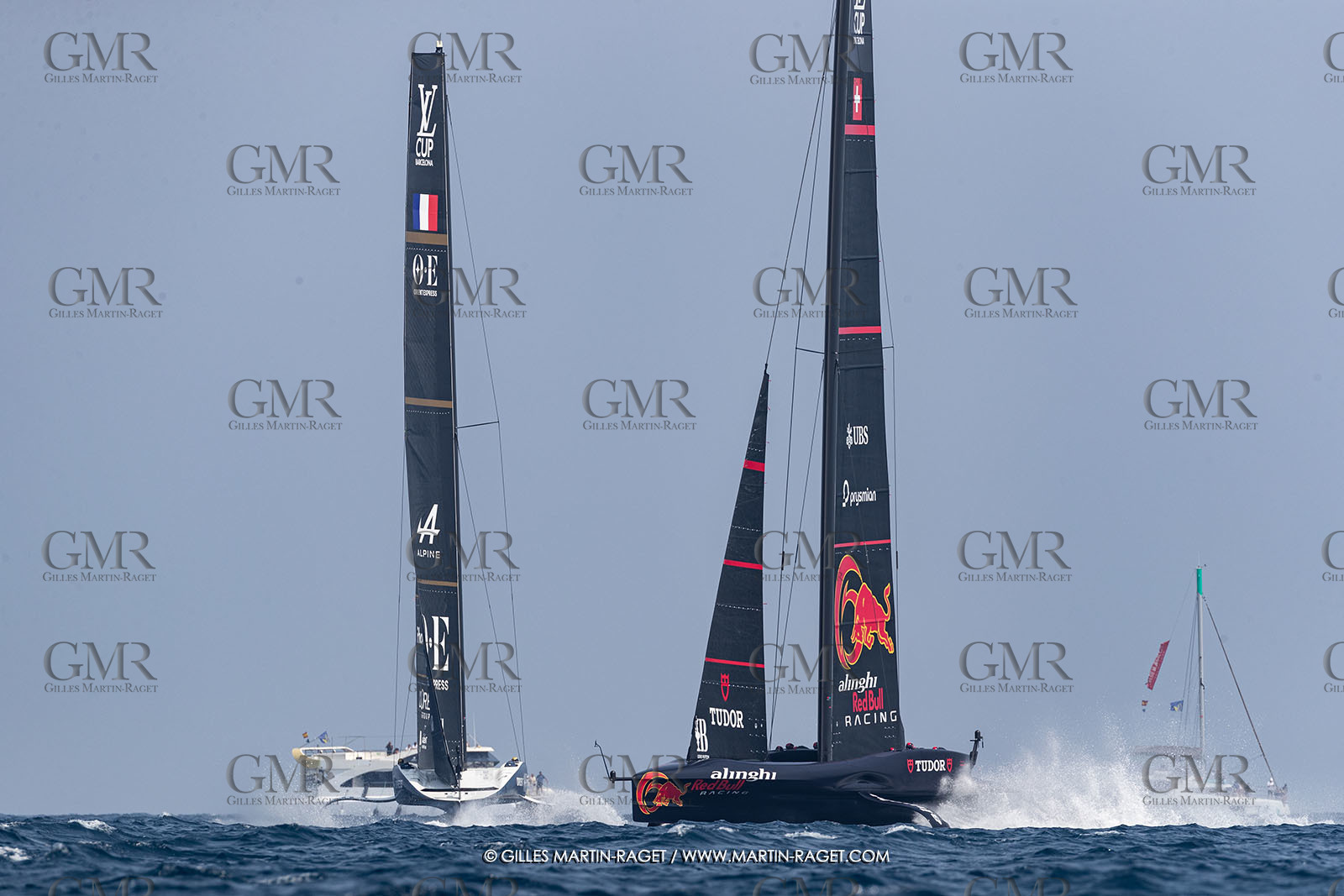 22 08 2024, Barcelona (ESP), Louis Vuitton 37th America's Cup, Louis Vuitton Preliminary Regatta, Race Day 1