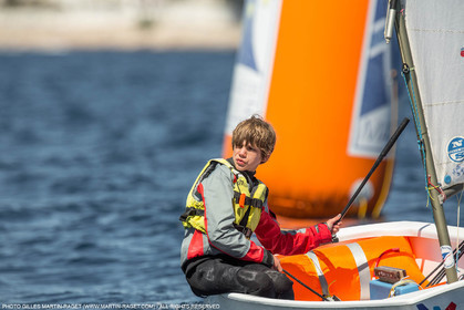 14 04 2016, Marseille (FRA,13), SNIM Dériveurs, Coupe Internationale de Printemps Optimist, Day 4