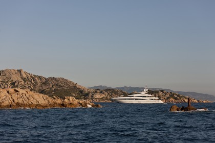 18 08 2011 - La Maddalena (ITA, Sardinia) - Motor yacht Inception