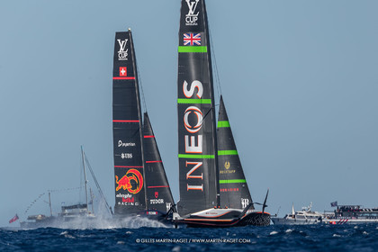 16 09 2024, Barcelona (ESP), 37th America's Cup, Louis Vuitton Cup Semi-final, Race Day 2