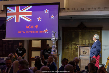 19 03 2021, Auckland (ZL), 36th America's Cup, America's Cup Hall of Fame, Peter J. Mongtgomery and Ed Baird induction at the Royal New Zealand Yacht Squadron