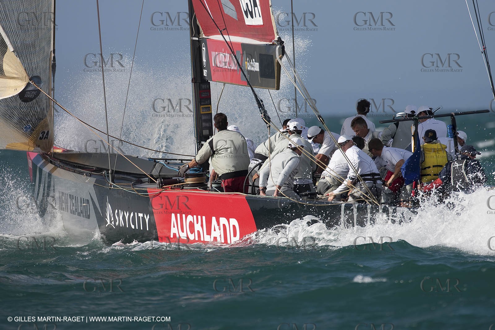 05 02 2009 - Auckland (NZL) -  Louis Vuitton Pacific Series -  Racing Day 4 - Round Robin 2