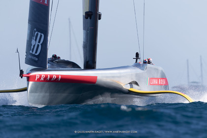 26 09 2024, Barcelona (ESP), 37th America's Cup, Louis Vuitton Cup Final, Race Day 1