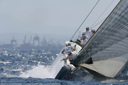 15 05 2007-Valencia (Spain)- 32nd America's Cup - Louis Vuitton Cup - Semi-final - Day 2 - BMW ORACLE racing