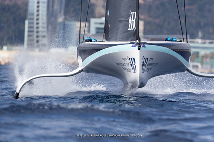 18 09 2024, Barcelona (ESP), Unicredit Youth America's Cup, Race Day 2