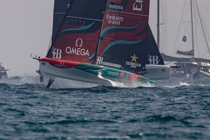 15 09 2023, Vilanova i La Geltru (ESP), 37th America's Cup, Preliminary Regatta N° 1, Race Day 3
