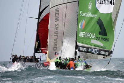 23 05 2007-Valencia (Spain)- 32nd America's Cup - Louis Vuitton Cup - Semi-final - Day 8