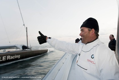 14 02 2010 - Valencia (ESP) - 33rd America's Cup - BMW ORACLE Racing - Race 2 - Russell Coutts