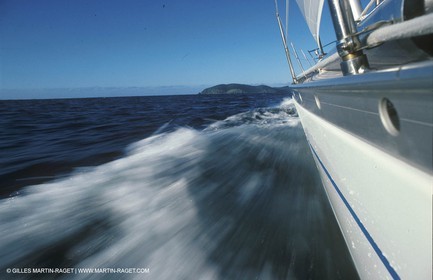 Monocoque de croisiere sous voile