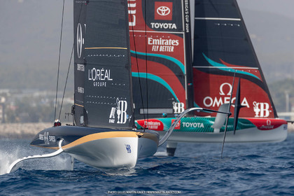 15 09 2023, Vilanova i La Geltru (ESP), 37th America's Cup, Preliminary Regatta N° 1, Race Day 3
