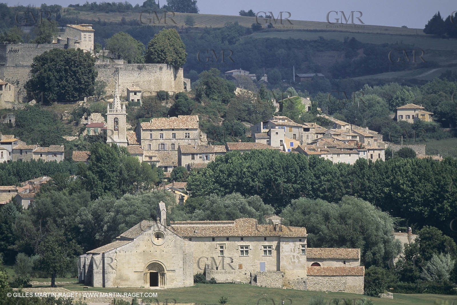 France, Provence, Haute Provence, Val de Durance, Durance river valley, Mane