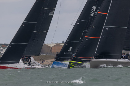 22 07 2025, Cowes (UK, IOW), Admiral's Cup 2025, Inshore Races 1 & 2,
