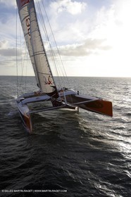 La Trinité   Mer - Orange II - 1st sea trials