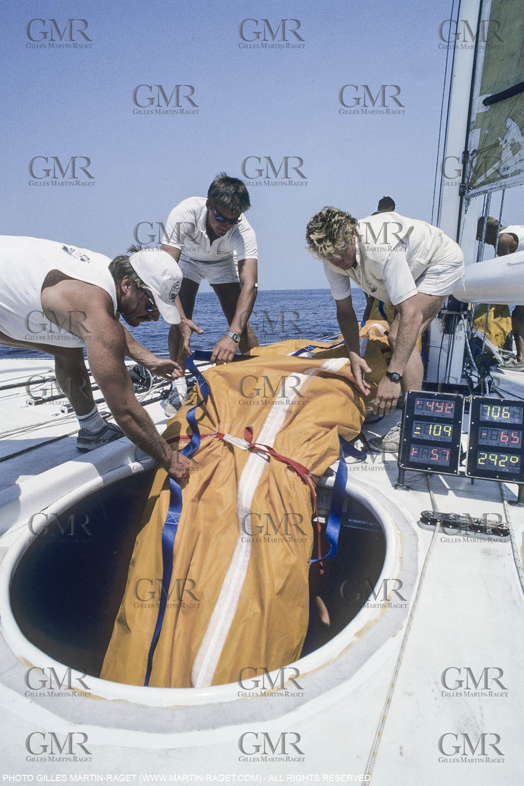 Sailing, Yacht Racing, America's Cup XXVII, San Diego (USA,CA) 1988, Stars & Stripes Vs New Zealand