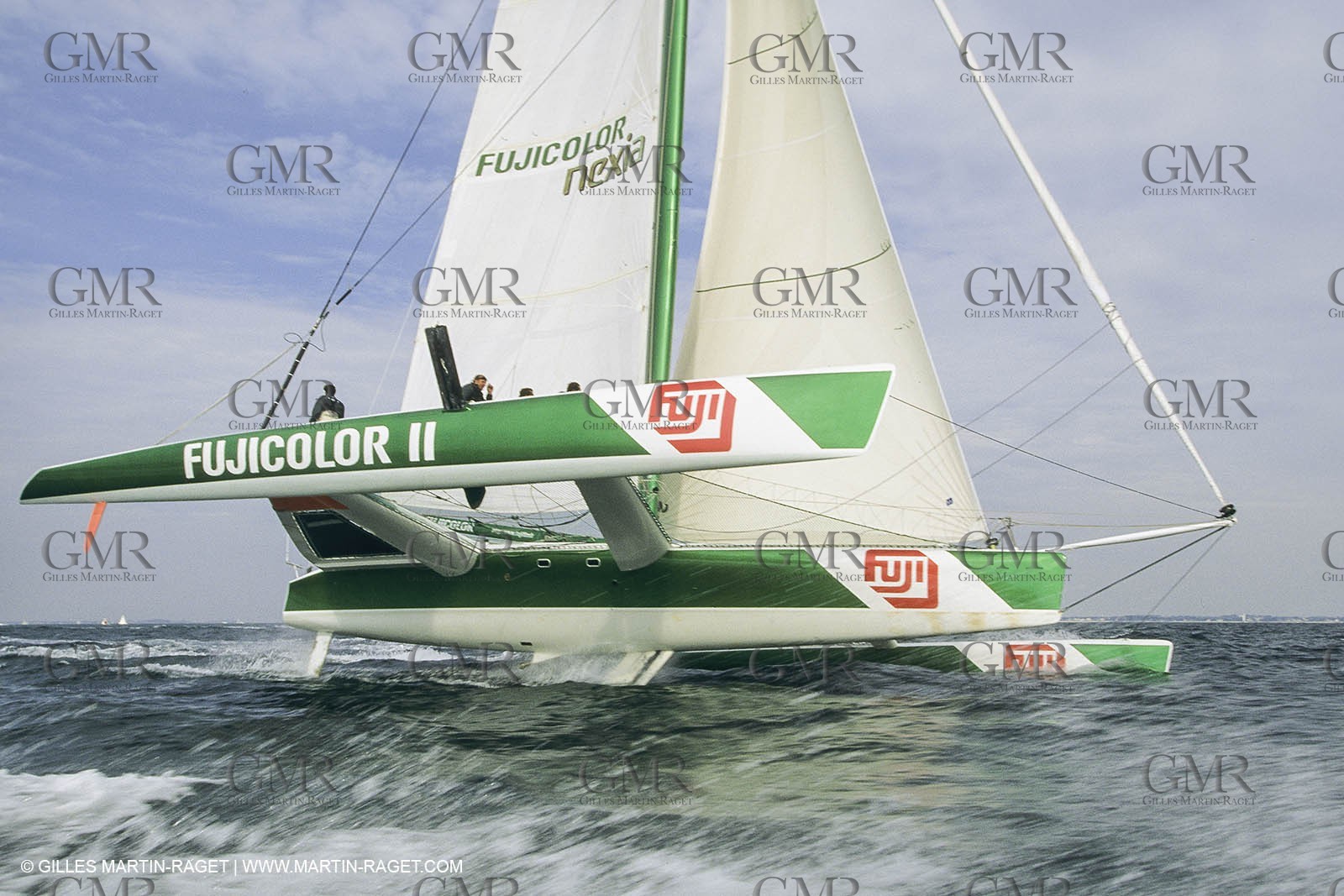 Yacht Racing, Multihull, ORMA 60, Loick Peyron, Fujicolor