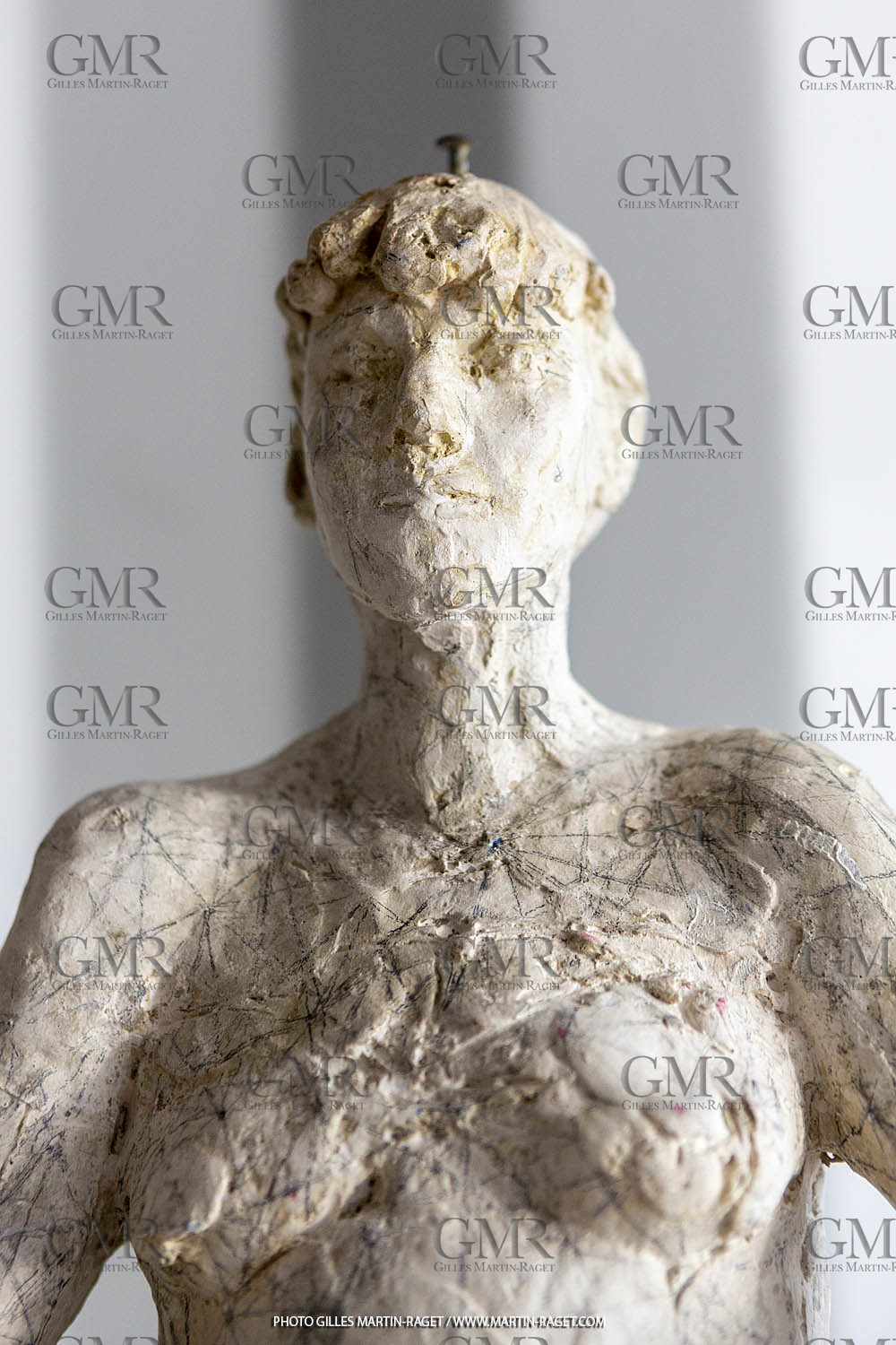 06 01 2020, Arles, (FRA), oeuvre de Germaine Richier, Cornelia I 1944,, Plâtre original avec triangulation, 46 x 26 x 34 cm, Collection famille Germaine Richier