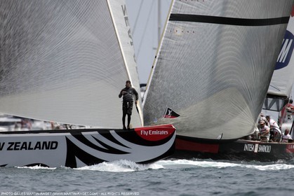 06 06 2007-Valencia (Spain)- 32nd America's Cup - Louis Vuitton Cup Final - Day 4