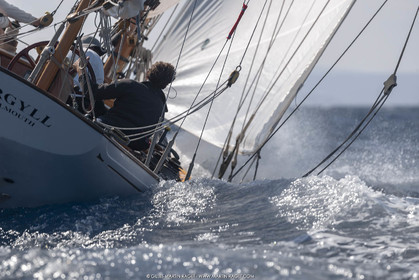 29 09 2018, Saint-Tropez (FRA,83), Voiles de Saint-Tropez 2019, Arrival Cannes-Saint-Tropez and trainings