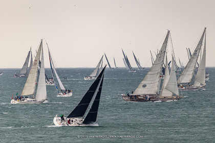 26 07 2025, Cowes (UK, IOW), Admiral's Cup 2025, Rolex Fastnet Race start,