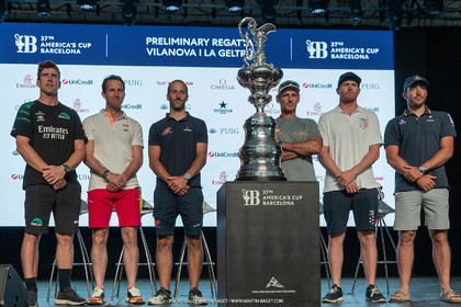 13 09 2023, Vilanova i La Geltru (ESP), 37th America's Cup, 1st Preliminary Regatta, Opening Press conference