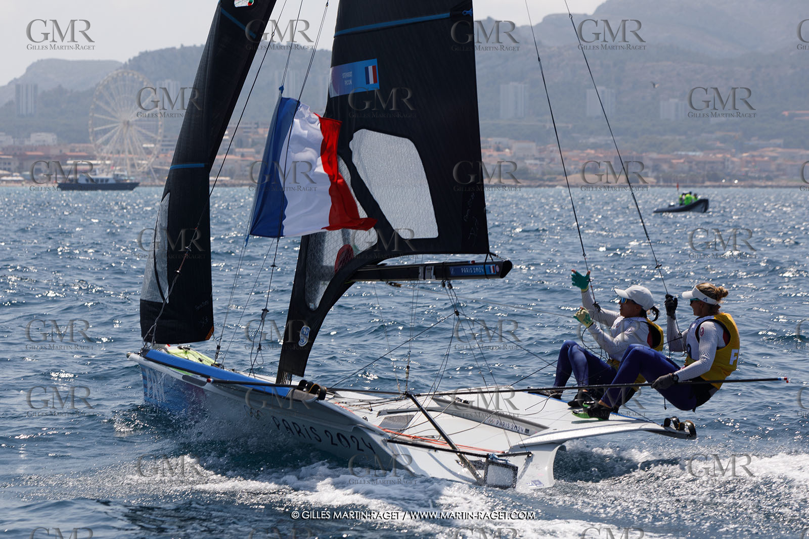 02 08 2024, Marseille (FRA), Paris 2024 Olympic Games, Sailing, Race Day 5,