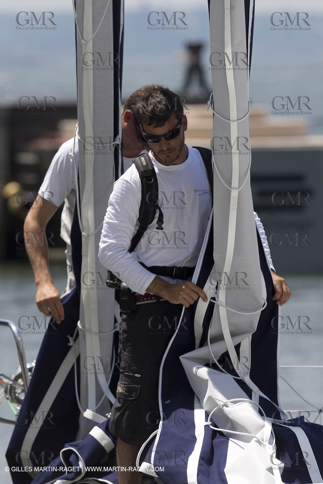 05 07 2012 - New York (USA) - Ocean Krys Race - Speed runs in fornt of NY city