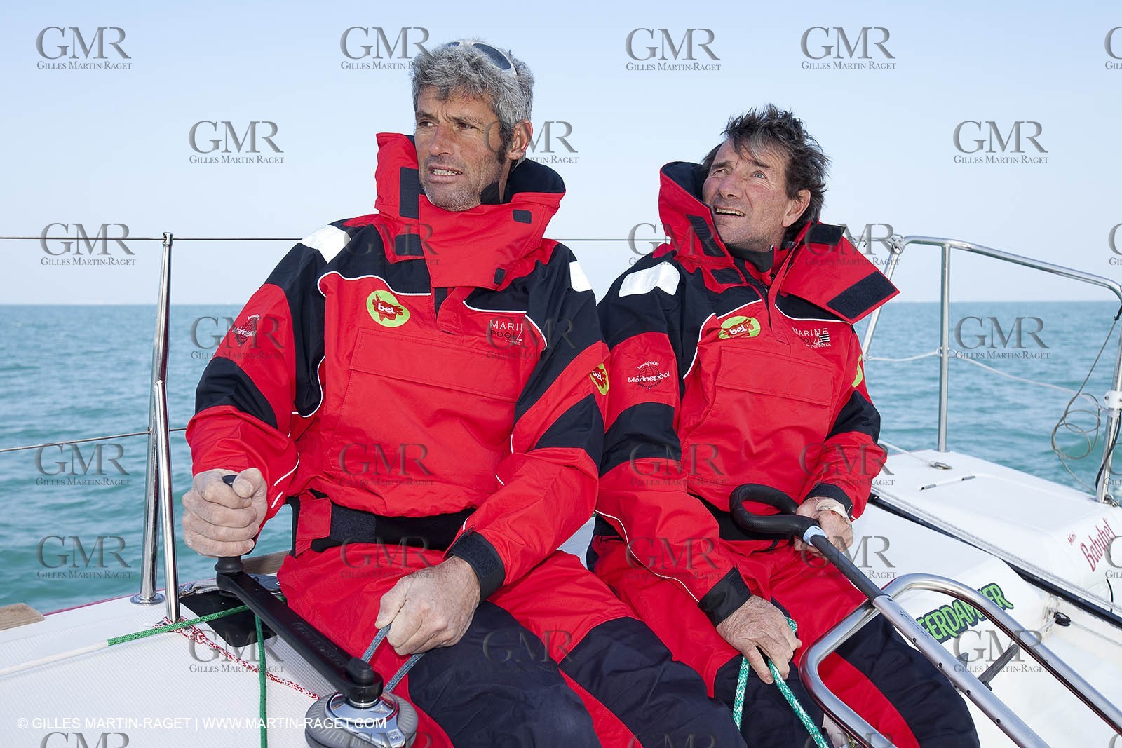 13 03 2010 -  La Grande Motte   Port Camargue (FRA) - Groupe Bel - Kito de Pavant   Sebastien Audigane training for Transat AG2R