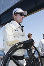 18 05 2010 - La Maddalena (ITA, Sardinia) Louis Vuitton Trophy - BMW ORACLE Racing - Training