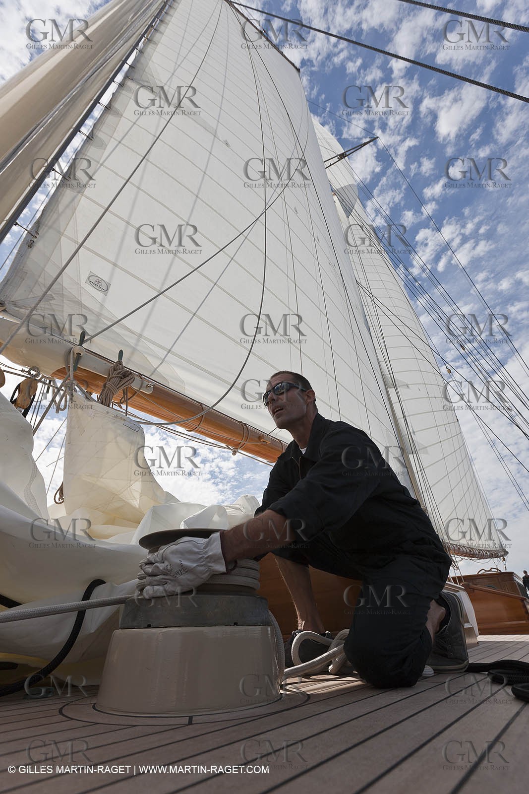 30 09 2010 - SainTropez (FRA,13) - Voiles de Saint Tropez 2010 - onboard Atlantic