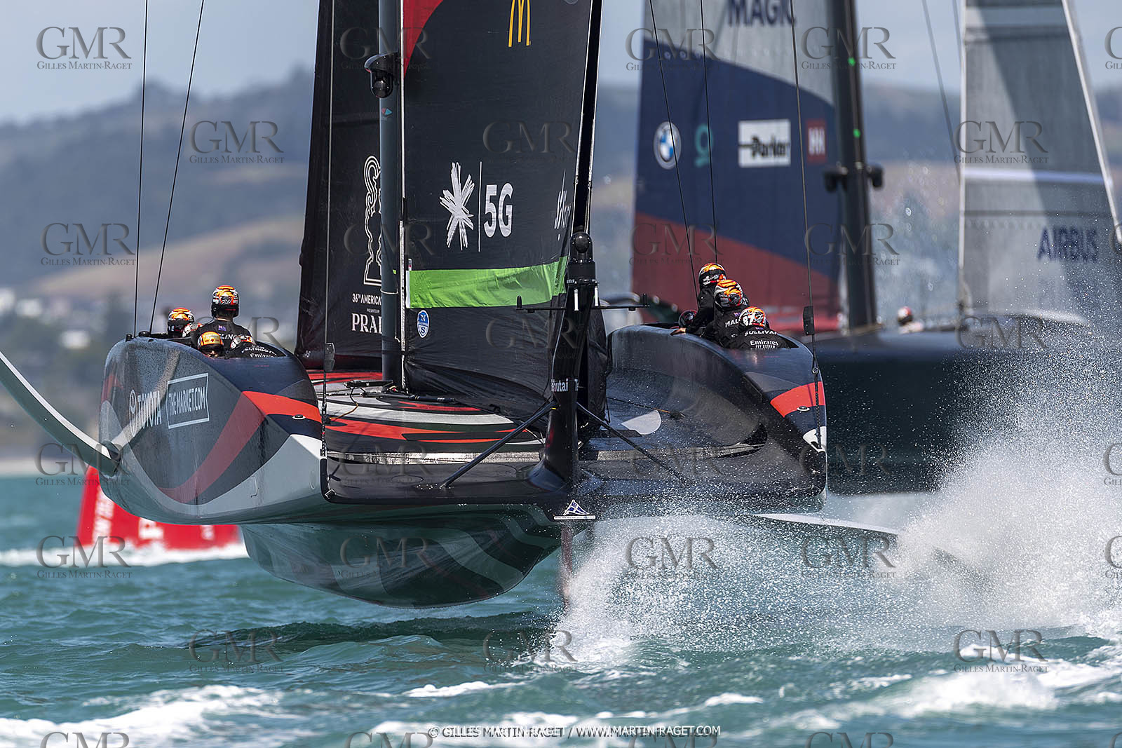 12 01 2021, Auckland (NZL), 36th America's Cup, Practice Racing