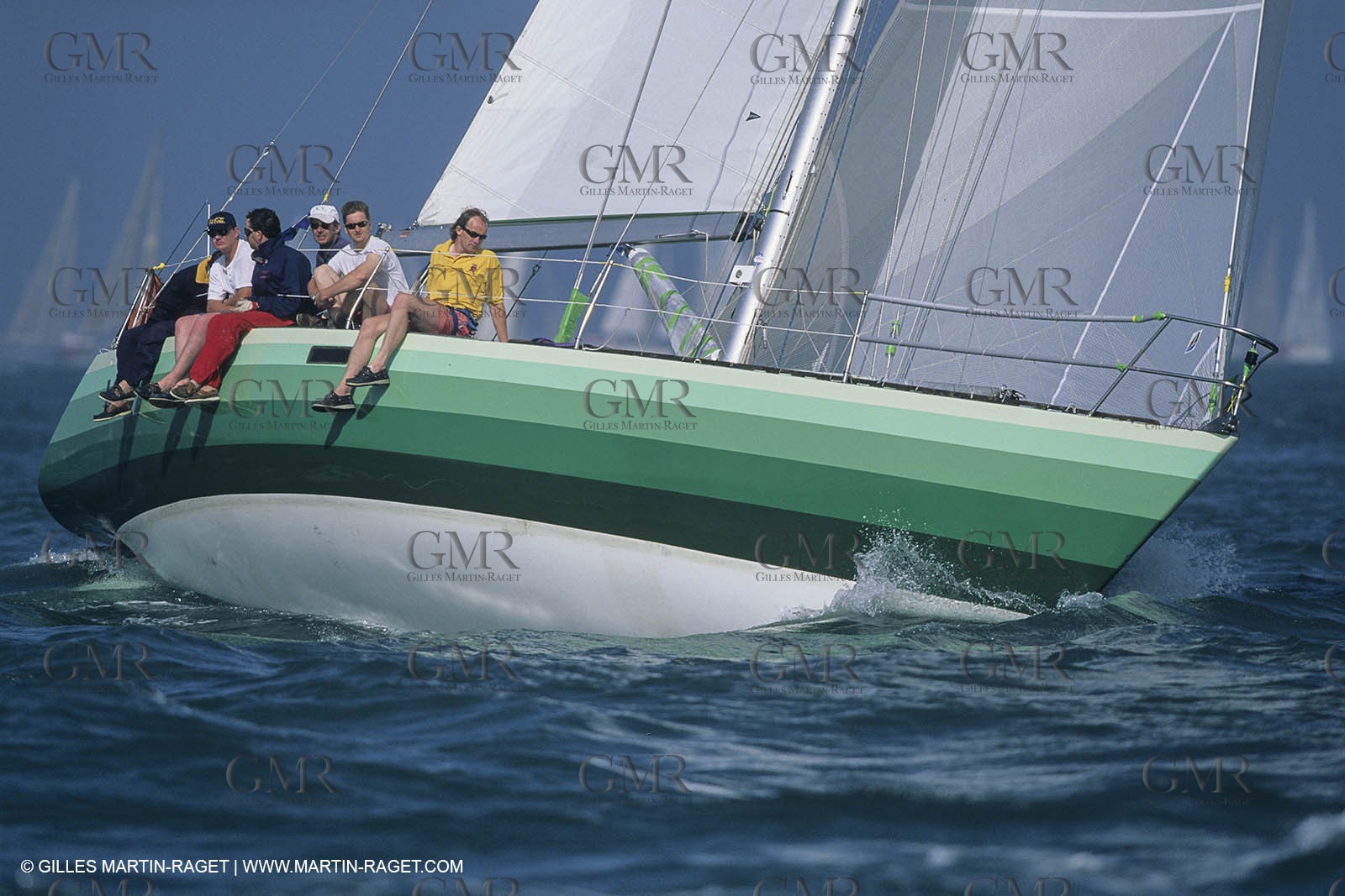 Sailing, Yacht Racing, Admiral's Cup, Cowes Week, Cowes (UK, IOW)
