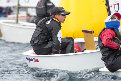 15 04 2016, Marseille (FRA,13), SNIM Dériveurs, Coupe Internationale de Printemps Optimist, Final Day