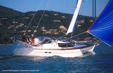 Monocoque de croisiere sous voile