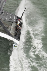 23 07 2013 - San Francisco (USA,CA) - 34th America's Cup - Louis Vuitton Cup - Race Day 9 - Emirates New Zealand Vs Luna Rossa