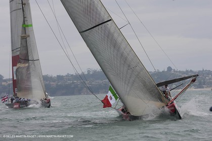 09 02 2009 - Auckland (NZL) -  Louis Vuitton Pacific Series -  Racing Day 9 - Round Robin 2