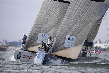 02 08 2010 - Cowes (UK, IOW) 1851 Cup -  BMW ORACLE Racing - Training Day.