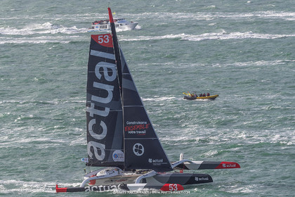 07 11 2021, Le Havre (FRA), Départ Transat Jacques Vabre 2021