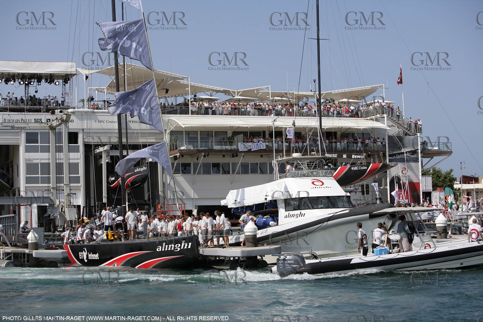 23 06 2007-Valencia (Spain)- 32nd America's Cup - Final Match - Day 1